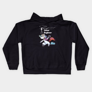 Other Engineer Unicorn Me Kids Hoodie